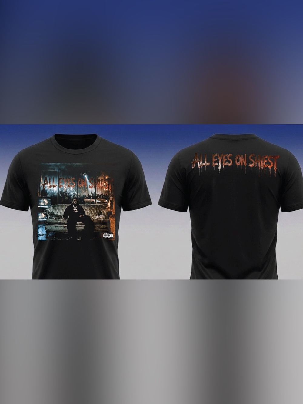 Poo Shiesty All Eyes on Sheisty Cover Merch T shirt New S-5XL 2026 Boxer Merch